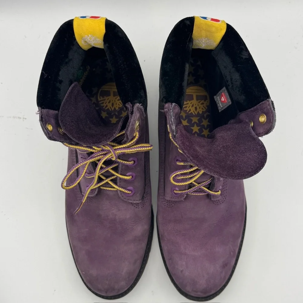 Los Angeles Lakers‎ Boots Mens NBA Basketball Timberland Limited Edition Size 8